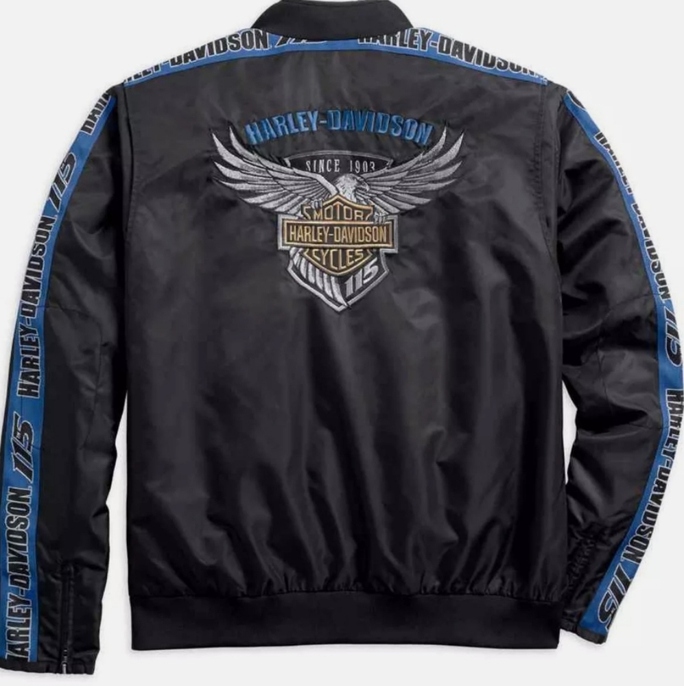 Mens 115th Anniversary Harley Davidson Jacket
